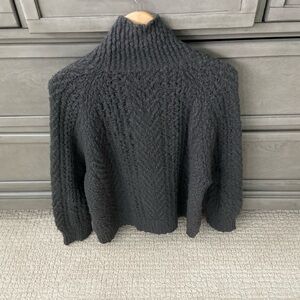 Vince Chunky Grey Wool/Cashmere Knit